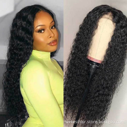 150% 180% Density HD Full Lace Human Hair Wigs For Black Women,Wholesale Brazilian Virgin Hair Transparent Lace Front Wig